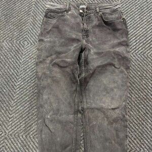 Black denim jeans size12